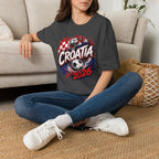 Croatia 2026 World Cup Graphic T-Shirt - soccer fan t-shirt | GoalRush Studio