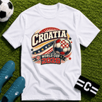 Croatia 2026 World Cup Retro T-Shirt - soccer fan t-shirt | GoalRush Studio