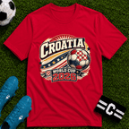 Croatia 2026 World Cup Retro T-Shirt - soccer fan t-shirt | GoalRush Studio