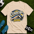 Curaçao 2026 World Cup Retro T-Shirt - soccer fan t-shirt | GoalRush Studio
