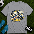 Curaçao 2026 World Cup Retro T-Shirt - soccer fan t-shirt | GoalRush Studio
