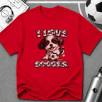Cute Shih Tzu I Love Soccer T-Shirt - soccer fan t-shirt | GoalRush Studio