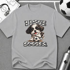 Cute Shih Tzu I Love Soccer T-Shirt - soccer fan t-shirt | GoalRush Studio