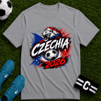 Czechia 2026 World Cup Graphic T-Shirt - soccer fan t-shirt | GoalRush Studio