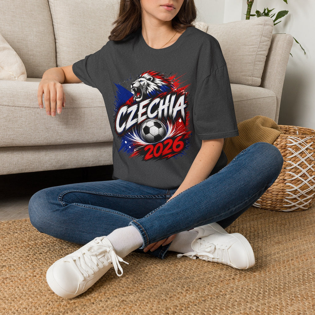 Czechia 2026 World Cup Graphic T-Shirt - soccer fan t-shirt | GoalRush Studio