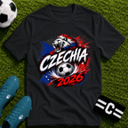 Czechia 2026 World Cup Graphic T-Shirt - soccer fan t-shirt | GoalRush Studio