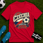 Czechia 2026 World Cup Retro T-Shirt - soccer fan t-shirt | GoalRush Studio