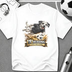 Dalmatian 101 Reasons to Love Soccer Graphic T-Shirt - soccer fan t-shirt | GoalRush Studio