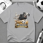 Dalmatian 101 Reasons to Love Soccer Graphic T-Shirt - soccer fan t-shirt | GoalRush Studio