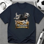 Dalmatian 101 Reasons to Love Soccer Graphic T-Shirt - soccer fan t-shirt | GoalRush Studio