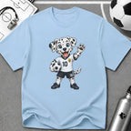 Dalmatian Soccer Player T-Shirt - soccer fan t-shirt | GoalRush Studio
