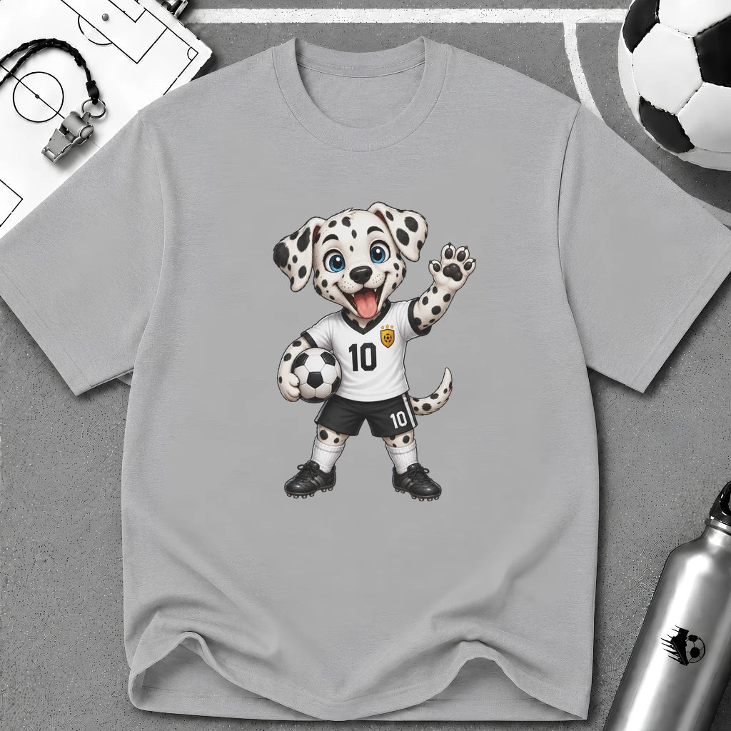Dalmatian Soccer Player T-Shirt - soccer fan t-shirt | GoalRush Studio