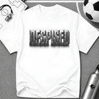 Despised - 3D Typography T-Shirt - soccer fan t-shirt | GoalRush Studio