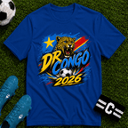 DR Congo 2026 World Cup Graphic T-Shirt - soccer fan t-shirt | GoalRush Studio