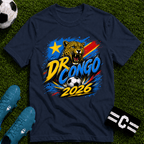 DR Congo 2026 World Cup Graphic T-Shirt - soccer fan t-shirt | GoalRush Studio