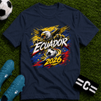 Ecuador World Cup Graphic T-Shirt - soccer fan t-shirt | GoalRush Studio