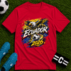 Ecuador World Cup Graphic T-Shirt - soccer fan t-shirt | GoalRush Studio