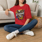 Ecuador World Cup Graphic T-Shirt - soccer fan t-shirt | GoalRush Studio