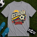 Ecuador World Cup Retro T-Shirt - soccer fan t-shirt | GoalRush Studio
