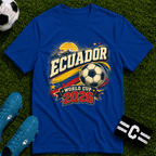 Ecuador World Cup Retro T-Shirt - soccer fan t-shirt | GoalRush Studio