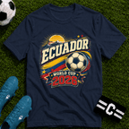 Ecuador World Cup Retro T-Shirt - soccer fan t-shirt | GoalRush Studio