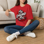 England 2026 World Cup Graphic T-Shirt - soccer fan t-shirt | GoalRush Studio