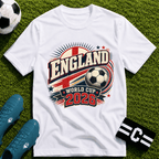 England 2026 World Cup Retro T-Shirt - soccer fan t-shirt | GoalRush Studio