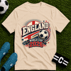 England 2026 World Cup Retro T-Shirt - soccer fan t-shirt | GoalRush Studio