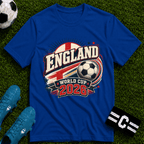 England 2026 World Cup Retro T-Shirt - soccer fan t-shirt | GoalRush Studio