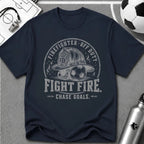 Firefighter - Fight Fire Chase Goals T-Shirt - soccer fan t-shirt | GoalRush Studio
