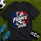 France 2026 World Cup Graphic T-Shirt - soccer fan t-shirt | GoalRush Studio
