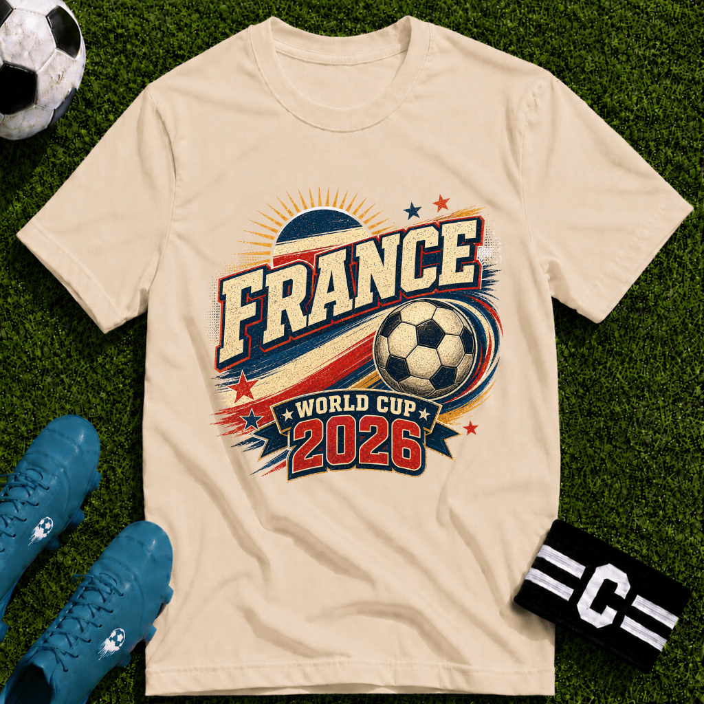 France 2026 World Cup Retro T-Shirt - soccer fan t-shirt | GoalRush Studio