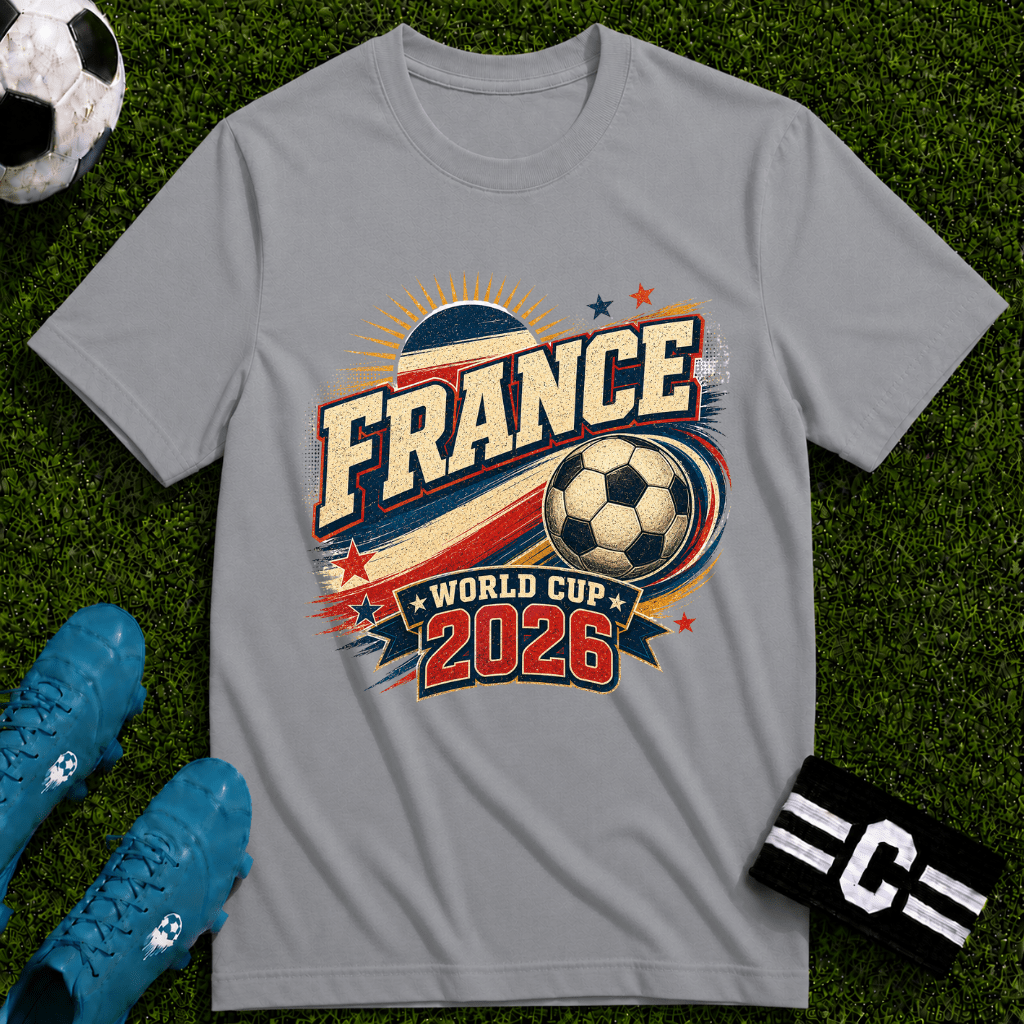 France 2026 World Cup Retro T-Shirt - soccer fan t-shirt | GoalRush Studio