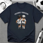 Friends Forever Soccer T-Shirt - soccer fan t-shirt | GoalRush Studio