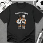 Friends Forever Soccer T-Shirt - soccer fan t-shirt | GoalRush Studio