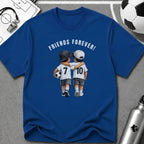 Friends Forever Soccer T-Shirt - soccer fan t-shirt | GoalRush Studio