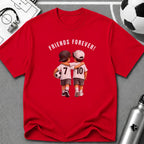Friends Forever Soccer T-Shirt - soccer fan t-shirt | GoalRush Studio