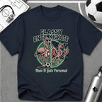 Funny Flamingo - Classy Until Kickoff Soccer T-Shirt - soccer fan t-shirt | GoalRush Studio
