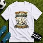Funny Morning Game Day "Breakfast Football Champion" T-Shirt - soccer fan t-shirt | GoalRush Studio
