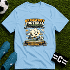 Funny Morning Game Day "Breakfast Football Champion" T-Shirt - soccer fan t-shirt | GoalRush Studio