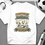 Funny Morning Game Day "Breakfast Football Champion" T-Shirt - soccer fan t-shirt | GoalRush Studio