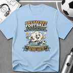 Funny Morning Game Day "Breakfast Football Champion" T-Shirt - soccer fan t-shirt | GoalRush Studio