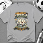 Funny Morning Game Day "Breakfast Football Champion" T-Shirt - soccer fan t-shirt | GoalRush Studio