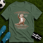 Funny Otter "I Touched The Ball, That Counts" T-Shirt - soccer fan t-shirt | GoalRush Studio