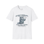 Funny Owl 'After 27 Replays, Still Confused' T-Shirt - soccer fan t-shirt | GoalRush Studio