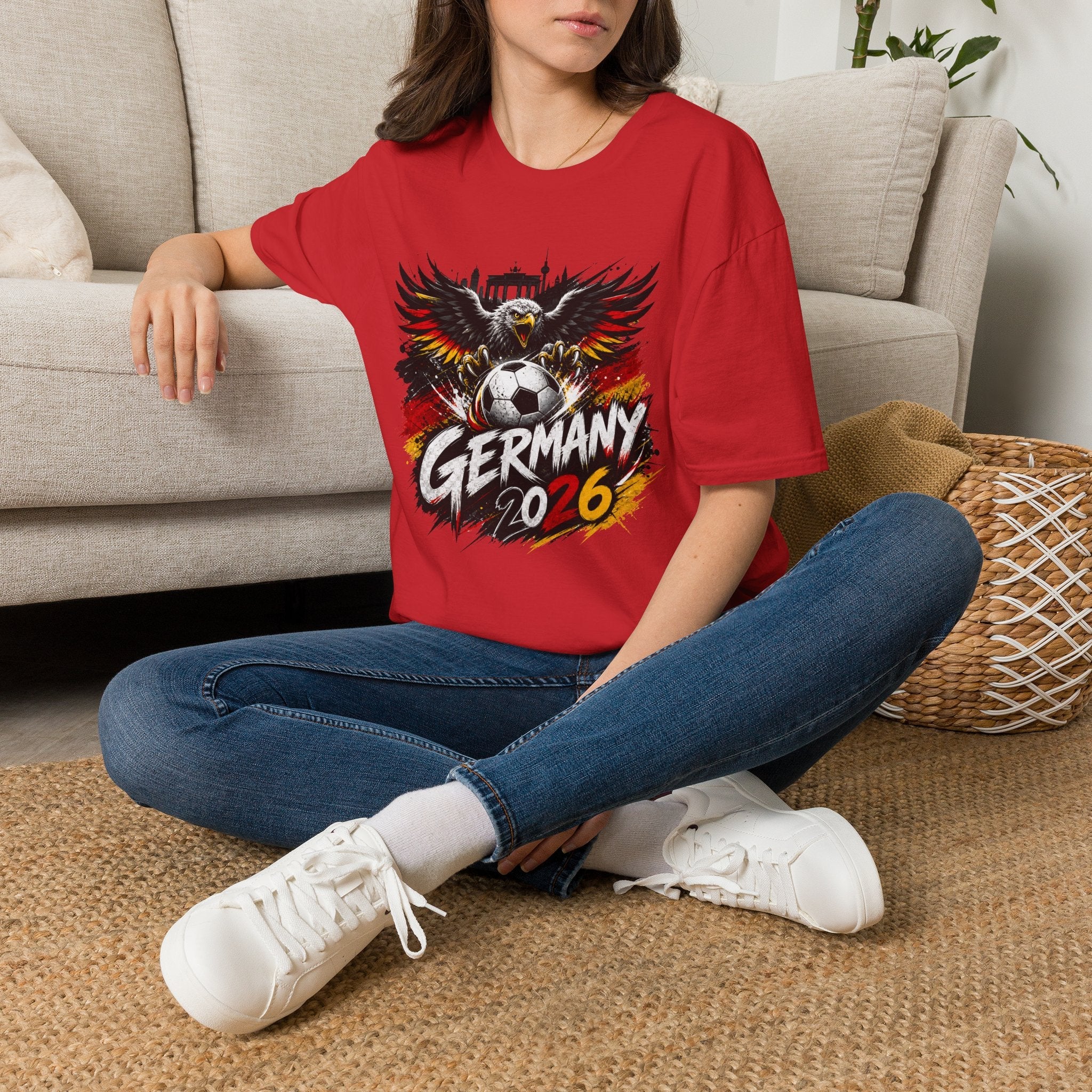 Germany 2026 World Cup Graphic T-Shirt - soccer fan t-shirt | GoalRush Studio