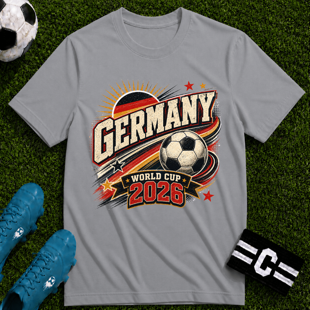 Germany 2026 World Cup Retro T-Shirt - soccer fan t-shirt | GoalRush Studio