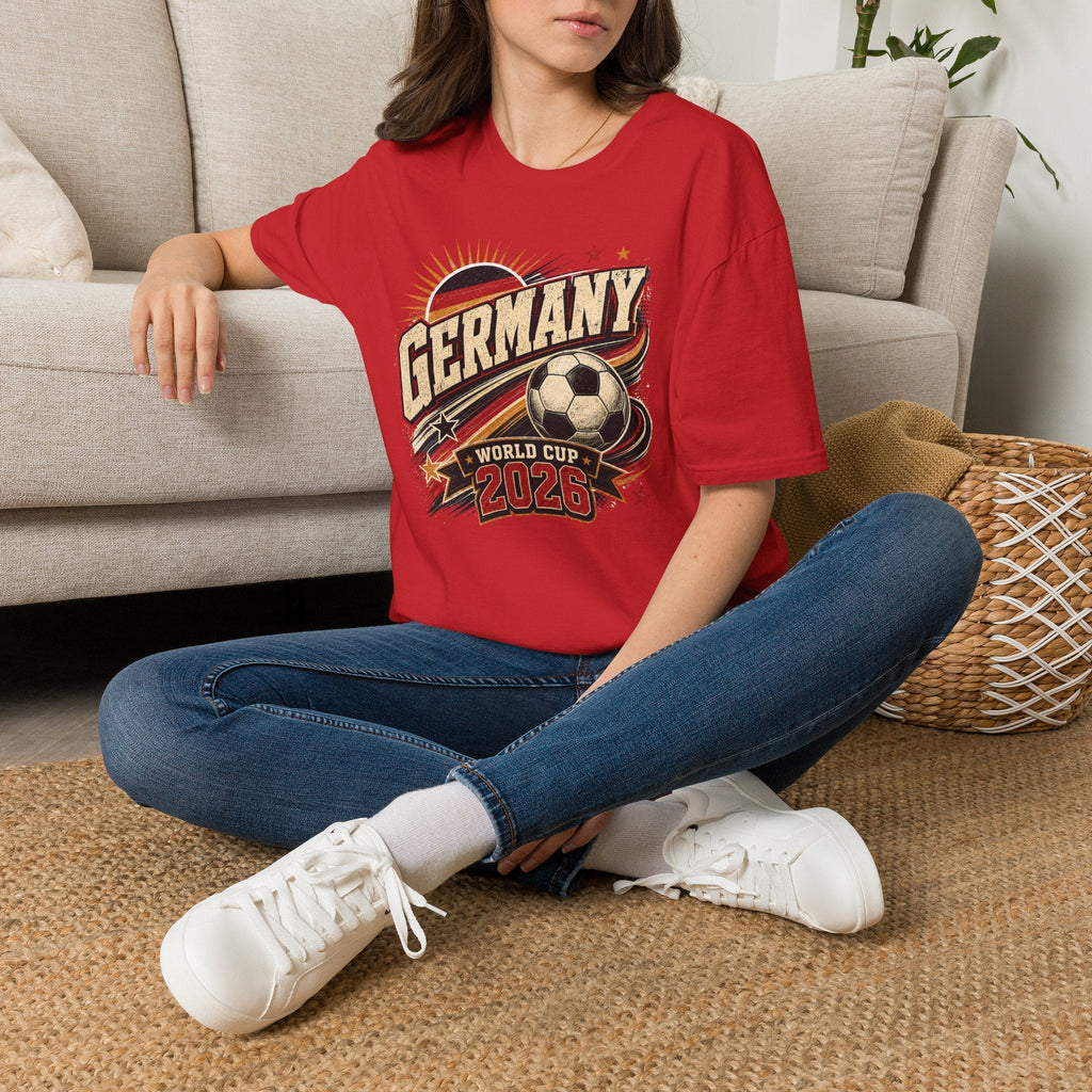 Germany 2026 World Cup Retro T-Shirt - soccer fan t-shirt | GoalRush Studio