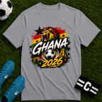 Ghana World Cup Graphic T-Shirt - soccer fan t-shirt | GoalRush Studio