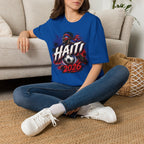 Haiti 2026 World Cup Graphic T-Shirt - soccer fan t-shirt | GoalRush Studio